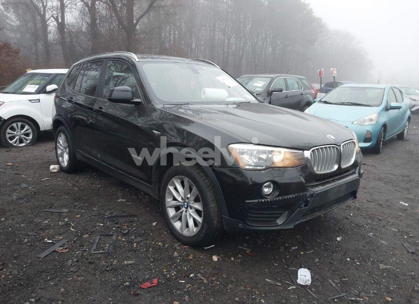2016 Bmw X3 XDRIVE28I (VIN 5UXWX9C51G0D68751) main photo