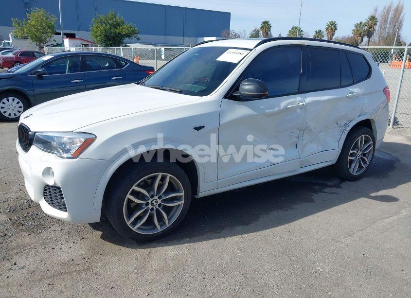 Photo 2 of 2017 Bmw X3 XDRIVE28I (VIN 5UXWX9C51H0T03929)