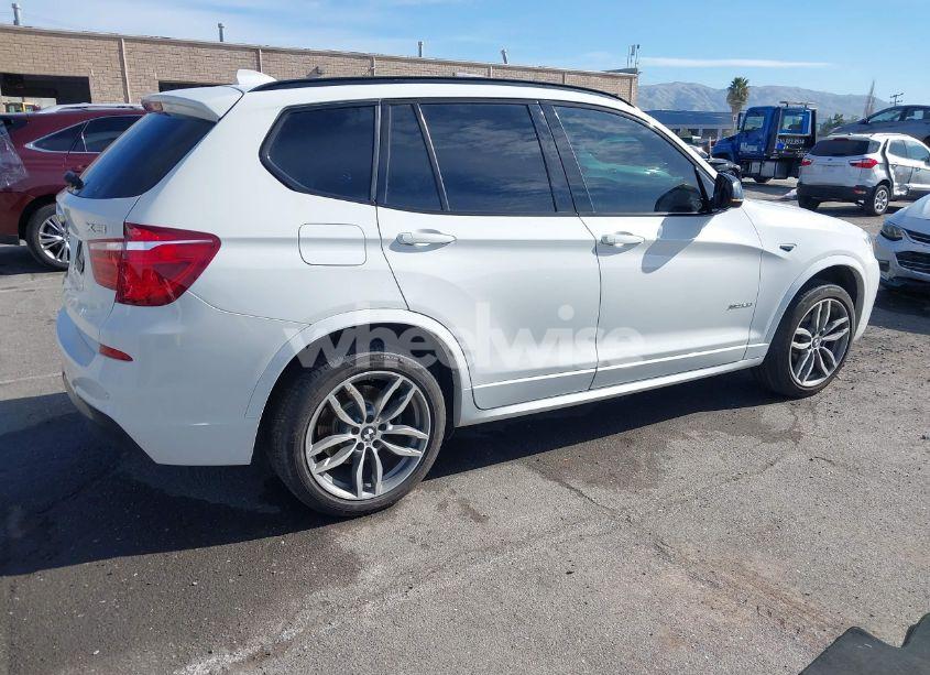 Photo 4 of 2017 Bmw X3 XDRIVE28I (VIN 5UXWX9C51H0T03929)