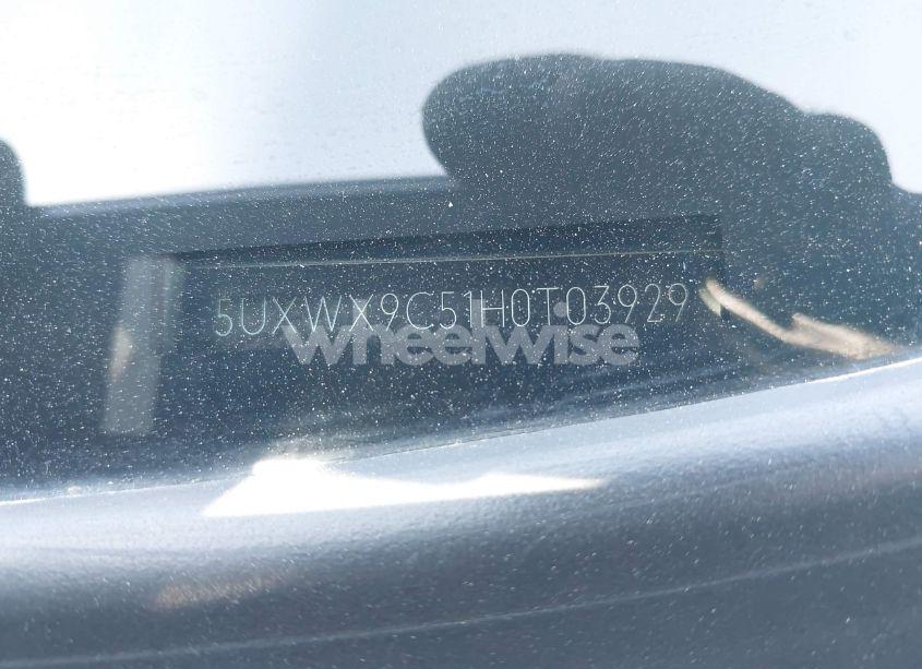 Photo 9 of 2017 Bmw X3 XDRIVE28I (VIN 5UXWX9C51H0T03929)