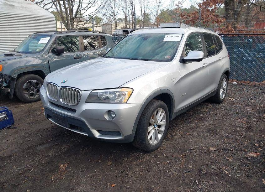 Photo 2 of 2013 Bmw X3 XDRIVE28I (VIN 5UXWX9C52D0D02995)