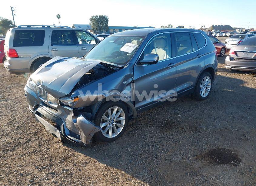 Photo 2 of 2014 Bmw X3 XDRIVE28I (VIN 5UXWX9C52E0D35674)