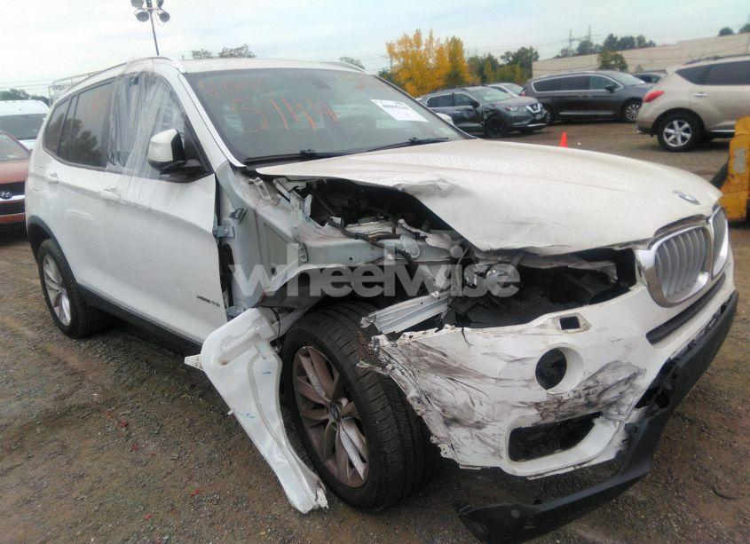 2016 Bmw X3 XDRIVE28I (VIN 5UXWX9C52G0D85218) main photo