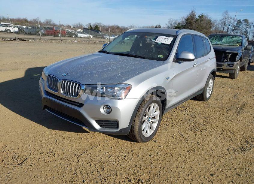 Photo 2 of 2017 Bmw X3 XDRIVE28I (VIN 5UXWX9C52H0T00800)