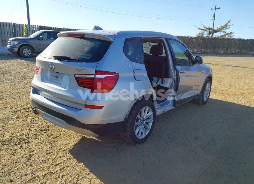 Photo 4 of 2017 Bmw X3 XDRIVE28I (VIN 5UXWX9C52H0T00800)