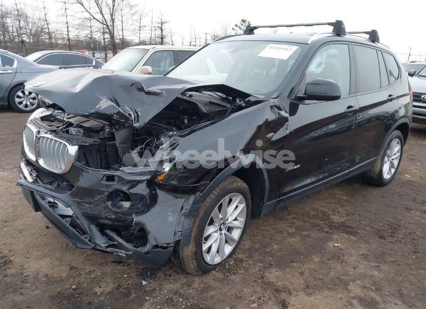 Photo 2 of 2017 Bmw X3 XDRIVE28I (VIN 5UXWX9C52H0T15586)