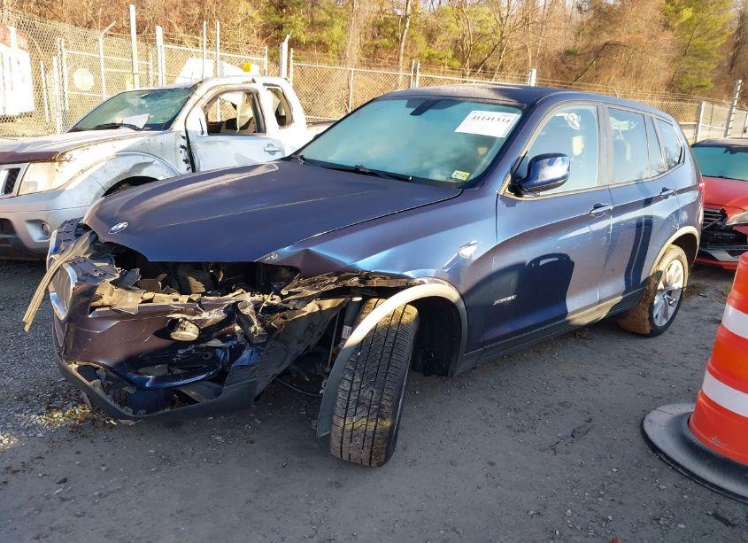 Photo 2 of 2014 Bmw X3 XDRIVE28I (VIN 5UXWX9C53E0D43895)