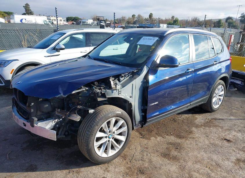 Photo 2 of 2016 Bmw X3 XDRIVE28I (VIN 5UXWX9C53G0D75605)