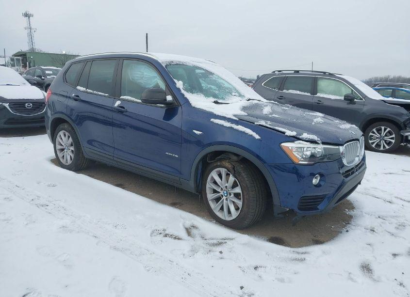 2017 Bmw X3 XDRIVE28I (VIN 5UXWX9C53H0T09778) main photo