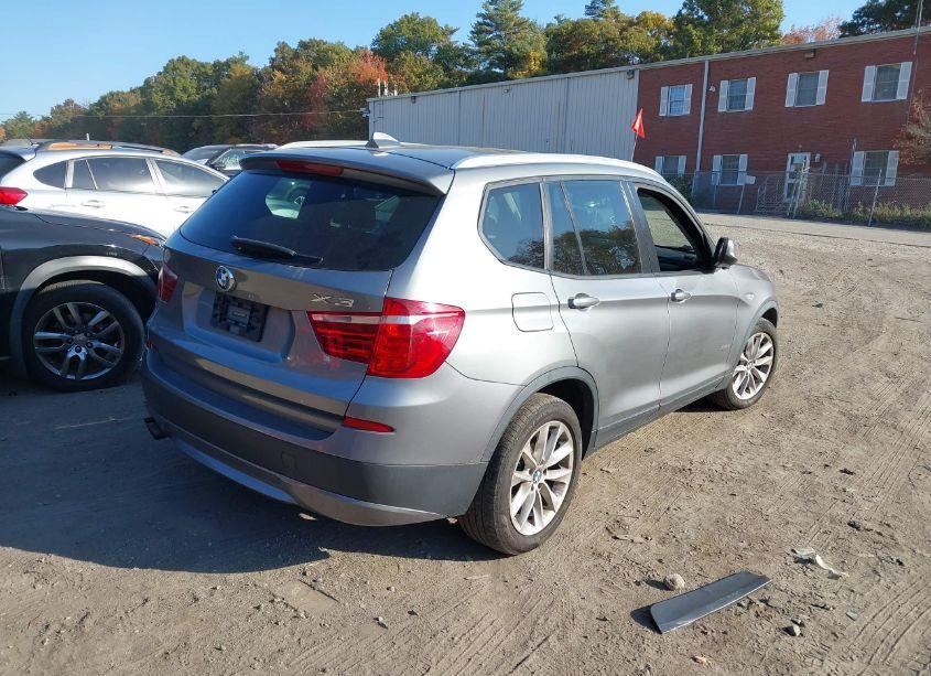 Photo 4 of 2013 Bmw X3 XDRIVE28I (VIN 5UXWX9C54D0A15237)