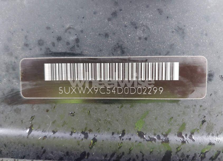 Photo 9 of 2013 Bmw X3 XDRIVE28I (VIN 5UXWX9C54D0D02299)