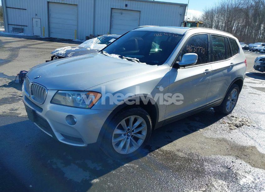 Photo 2 of 2013 Bmw X3 XDRIVE28I (VIN 5UXWX9C54D0D06935)