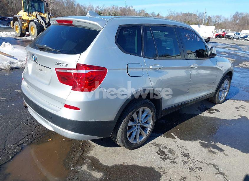 Photo 4 of 2013 Bmw X3 XDRIVE28I (VIN 5UXWX9C54D0D06935)