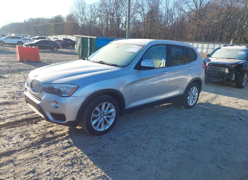 Photo 2 of 2016 Bmw X3 XDRIVE28I (VIN 5UXWX9C54G0D85401)