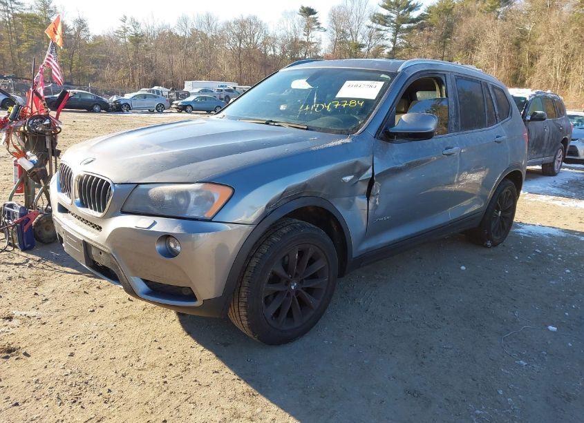 Photo 2 of 2013 Bmw X3 XDRIVE28I (VIN 5UXWX9C55DL874008)