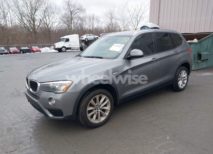 Photo 2 of 2015 Bmw X3 XDRIVE28I (VIN 5UXWX9C55F0D45309)