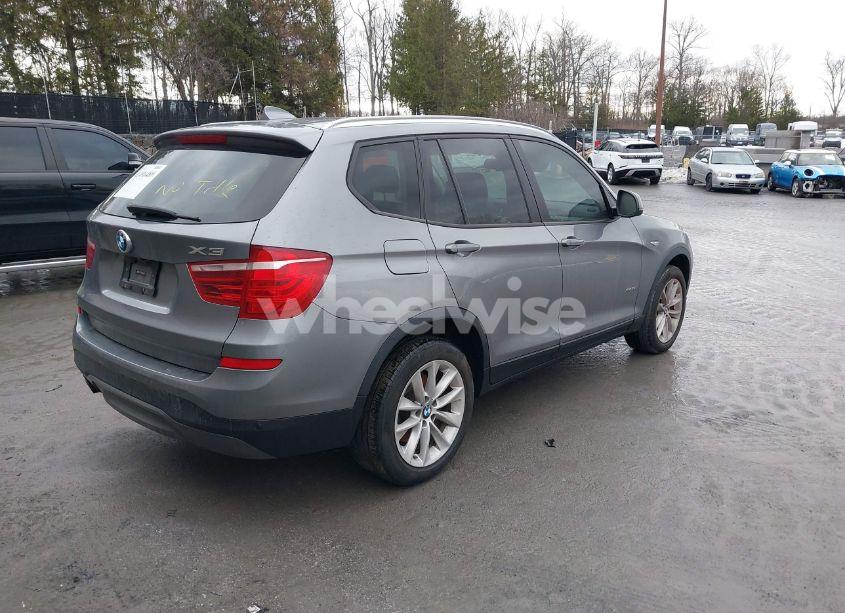 Photo 4 of 2015 Bmw X3 XDRIVE28I (VIN 5UXWX9C55F0D45309)