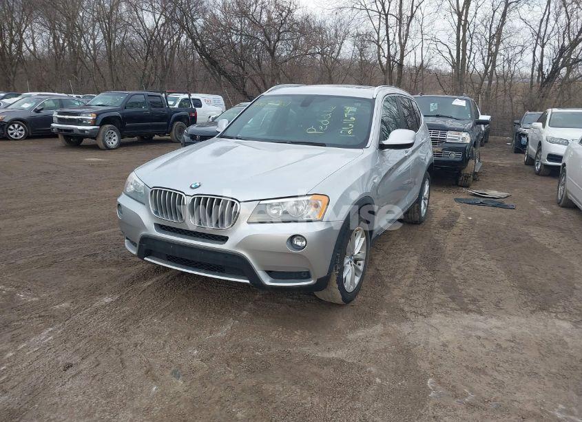 Photo 2 of 2013 Bmw X3 XDRIVE28I (VIN 5UXWX9C56D0D05155)