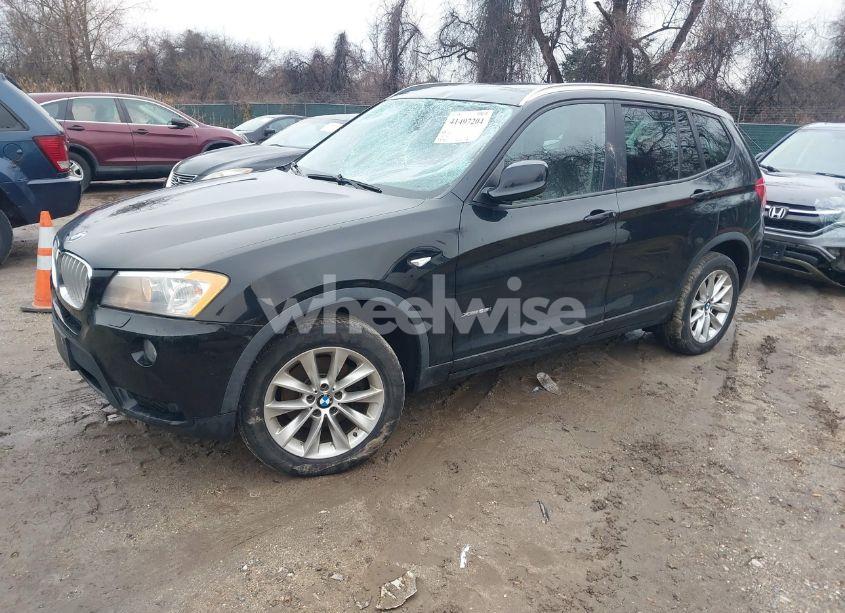 Photo 2 of 2014 Bmw X3 XDRIVE28I (VIN 5UXWX9C56E0D35936)