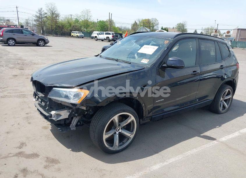 Photo 2 of 2016 Bmw X3 XDRIVE28I (VIN 5UXWX9C56G0D89885)
