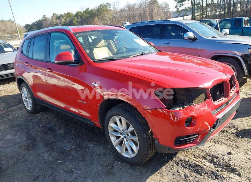 2017 Bmw X3 XDRIVE28I (VIN 5UXWX9C56H0T10147) main photo