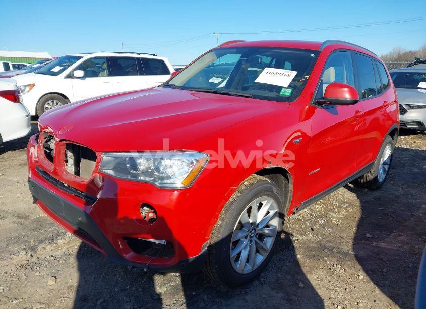 Photo 2 of 2017 Bmw X3 XDRIVE28I (VIN 5UXWX9C56H0T10147)