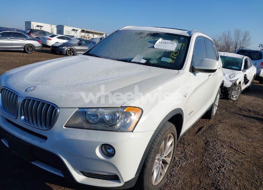 Photo 2 of 2013 Bmw X3 XDRIVE28I (VIN 5UXWX9C57D0A20349)