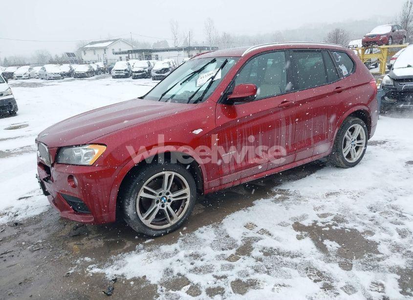 Photo 2 of 2014 Bmw X3 XDRIVE28I (VIN 5UXWX9C57E0D11712)