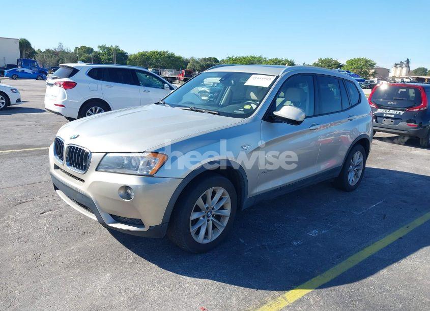 Photo 2 of 2013 Bmw X3 XDRIVE28I (VIN 5UXWX9C58D0A12521)