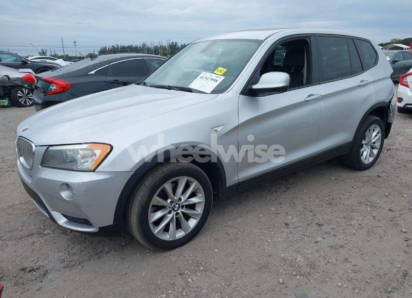 Photo 2 of 2013 Bmw X3 XDRIVE28I (VIN 5UXWX9C58D0A22305)