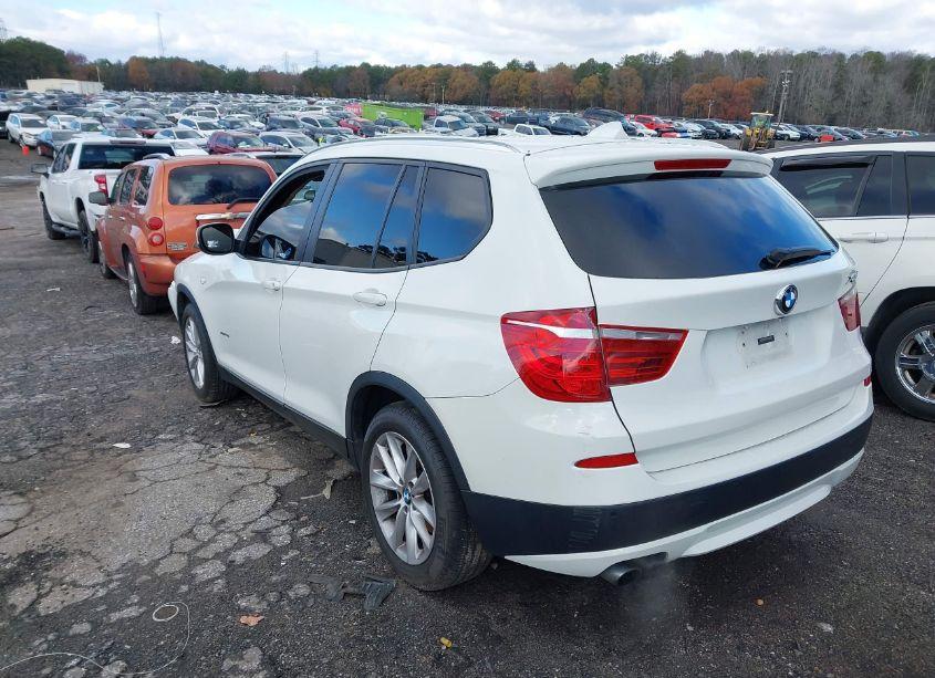 Photo 3 of 2013 Bmw X3 XDRIVE28I (VIN 5UXWX9C58D0D09126)
