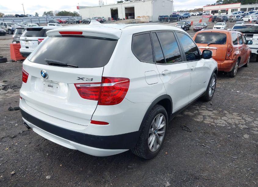 Photo 4 of 2013 Bmw X3 XDRIVE28I (VIN 5UXWX9C58D0D09126)