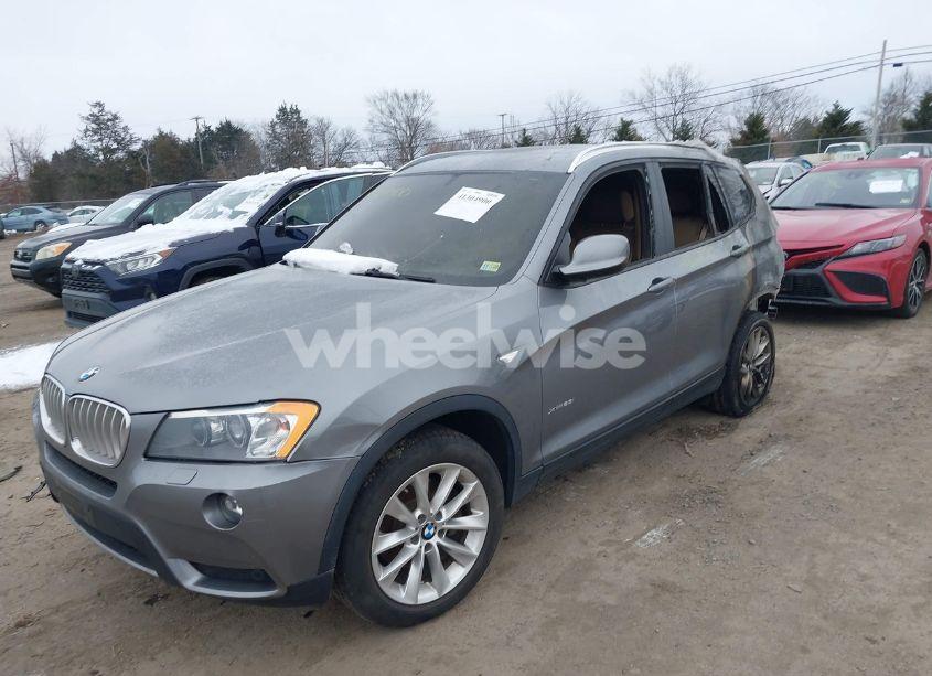 Photo 2 of 2014 Bmw X3 XDRIVE28I (VIN 5UXWX9C58E0D13520)