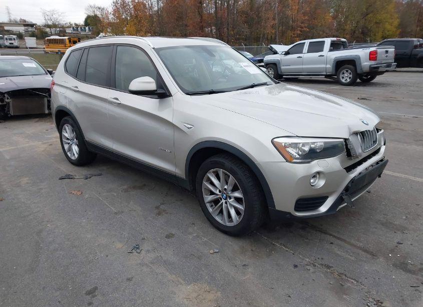 2015 Bmw X3 XDRIVE28I (VIN 5UXWX9C58F0D51282) main photo