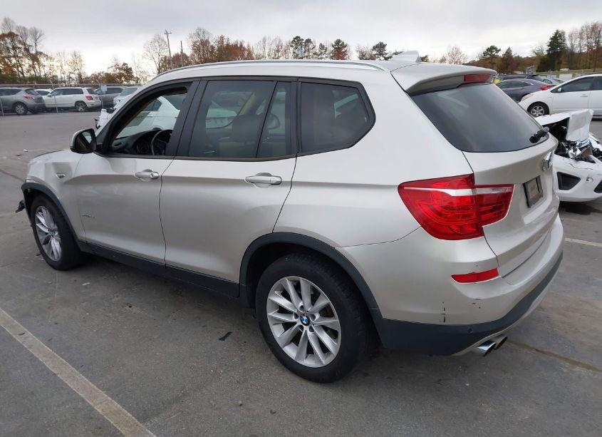 Photo 3 of 2015 Bmw X3 XDRIVE28I (VIN 5UXWX9C58F0D51282)