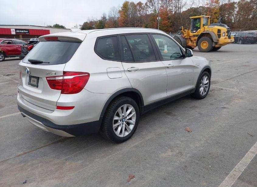 Photo 4 of 2015 Bmw X3 XDRIVE28I (VIN 5UXWX9C58F0D51282)