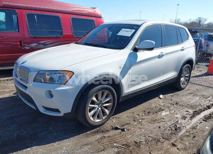 Photo 2 of 2013 Bmw X3 XDRIVE28I (VIN 5UXWX9C59D0A24600)