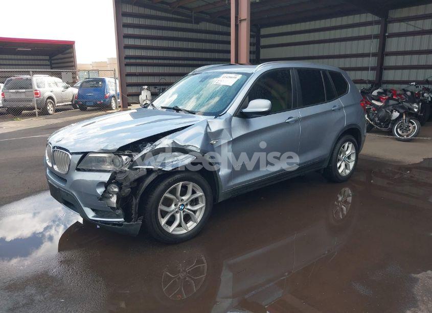 Photo 2 of 2013 Bmw X3 XDRIVE28I (VIN 5UXWX9C59D0A30932)
