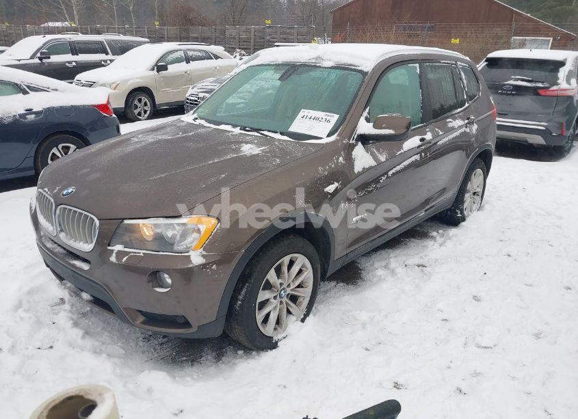 Photo 2 of 2014 Bmw X3 XDRIVE28I (VIN 5UXWX9C59E0D21755)