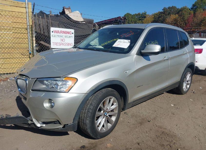 Photo 2 of 2014 Bmw X3 XDRIVE28I (VIN 5UXWX9C59E0D42895)
