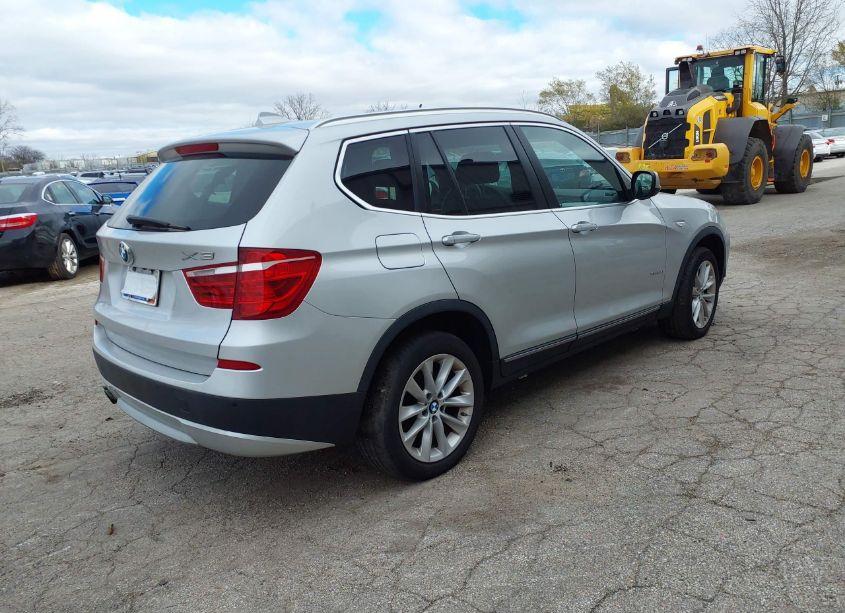 Photo 4 of 2013 Bmw X3 XDRIVE28I (VIN 5UXWX9C5XD0A10916)
