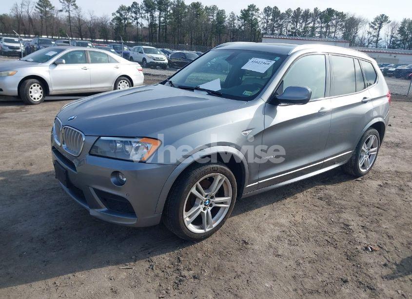 Photo 2 of 2013 Bmw X3 XDRIVE28I (VIN 5UXWX9C5XD0D03747)