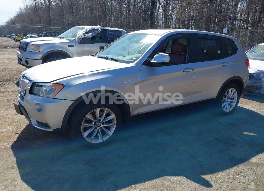 Photo 2 of 2014 Bmw X3 XDRIVE28I (VIN 5UXWX9C5XE0D12949)