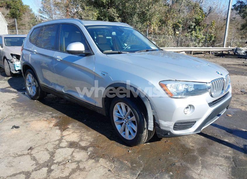 2016 Bmw X3 XDRIVE28I (VIN 5UXWX9C5XG0D79036) main photo
