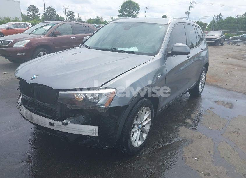 Photo 2 of 2017 Bmw X3 XDRIVE28I (VIN 5UXWX9C5XH0T02441)