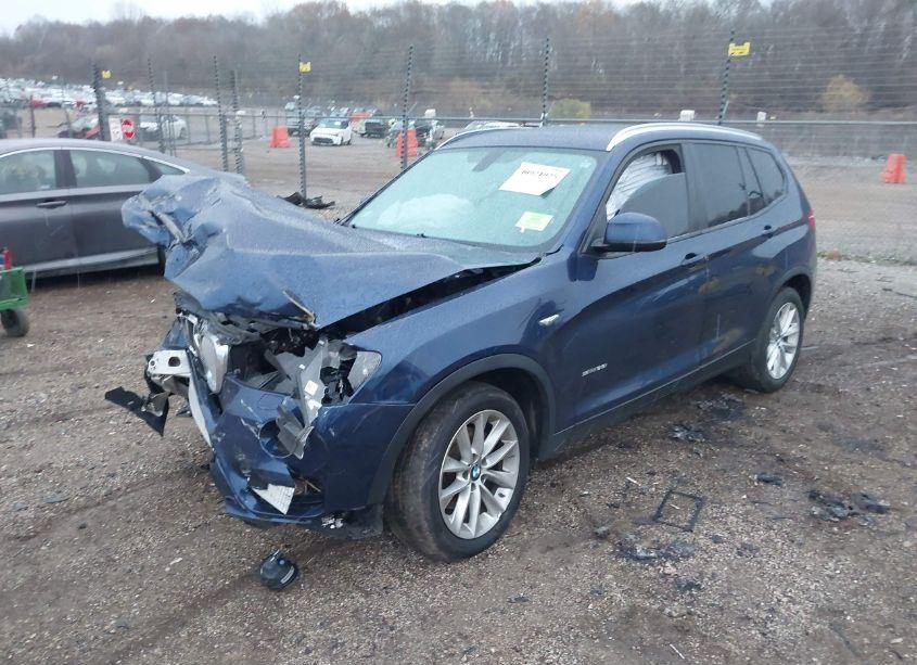 Photo 2 of 2017 Bmw X3 SDRIVE28I (VIN 5UXWZ7C30H0X42701)