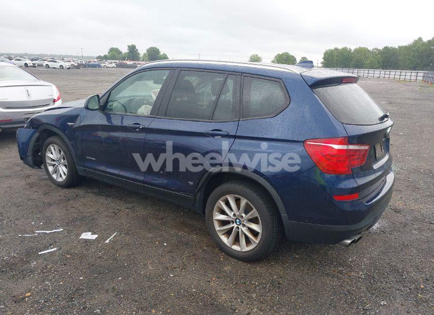 Photo 3 of 2017 Bmw X3 SDRIVE28I (VIN 5UXWZ7C31H0X40035)