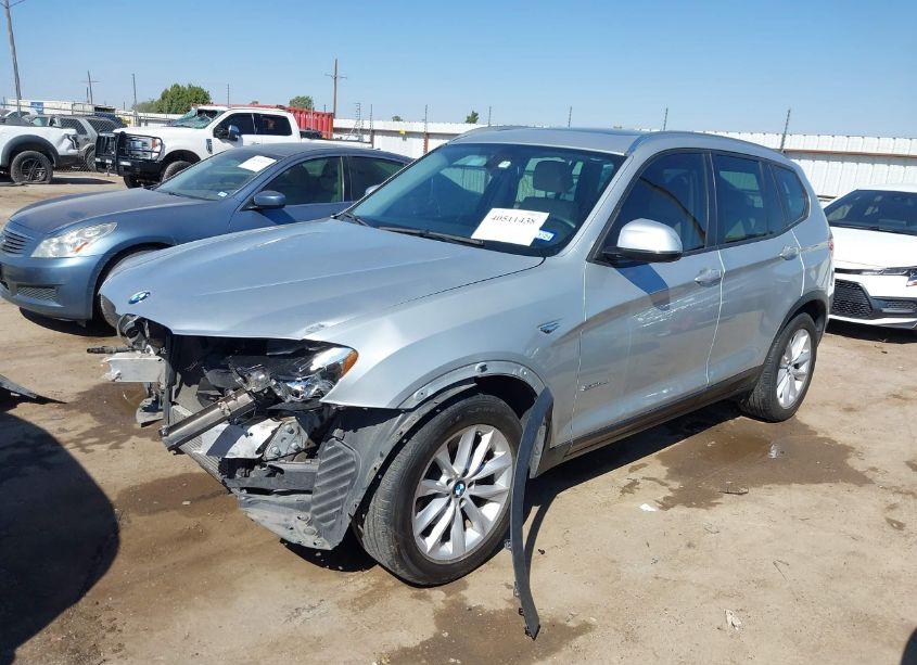 Photo 2 of 2017 Bmw X3 SDRIVE28I (VIN 5UXWZ7C35H0V91077)