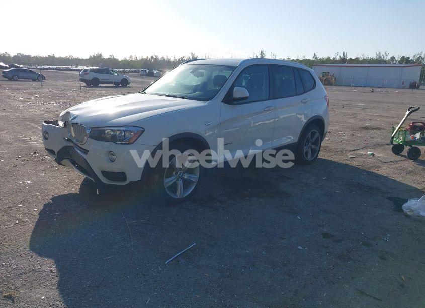 Photo 2 of 2017 Bmw X3 SDRIVE28I (VIN 5UXWZ7C35H0X41530)