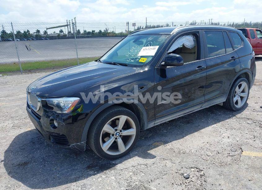 Photo 2 of 2017 Bmw X3 SDRIVE28I (VIN 5UXWZ7C39H0V87405)